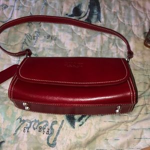 Gucci Red Clutch with strap